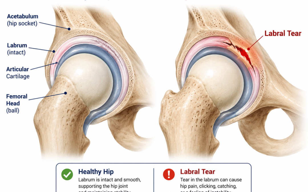 Chiropractic Care for Hip Labral Tear: Symptoms, Treatment and Exercises
